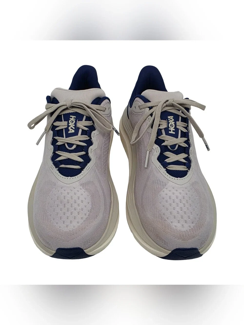 HOKA Men's Kawana 3 Shoes Putty Midnight Blue 10 Wide Fitness & Training